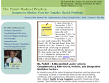 Tablet Screenshot of drpodell.org